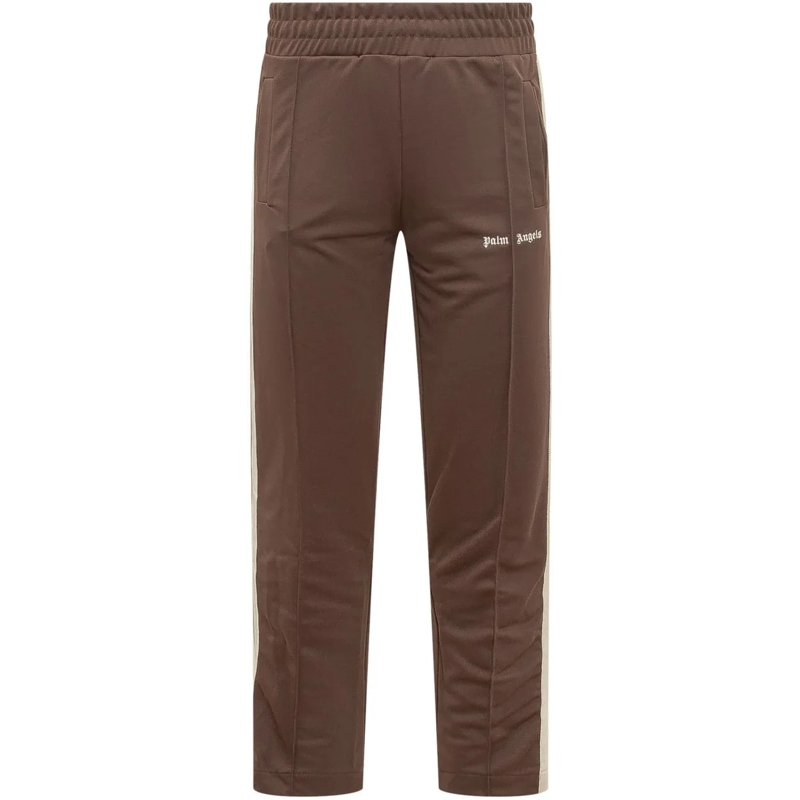 Palm Angels  Pantaloni Track con Logo braun