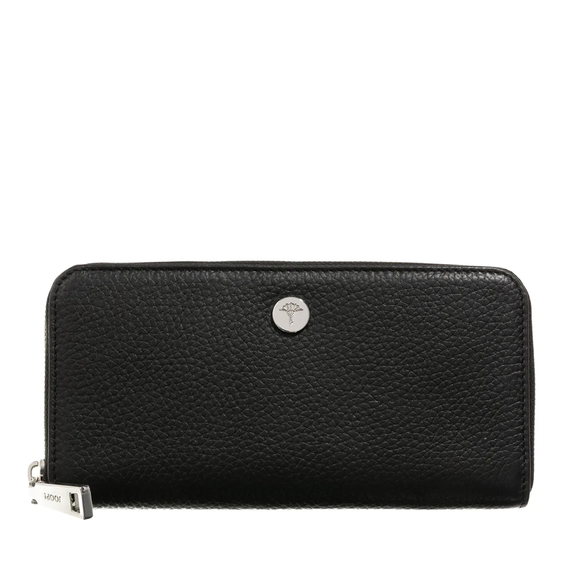 JOOP! Portemonnaie mit Zip-Around-Reißverschluss Pompeji Melete Purse Lh11Z Black
