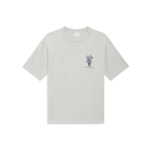 Drôle De Monsieur Chemises T-Shirt mit Vasen-Print GREY GREY