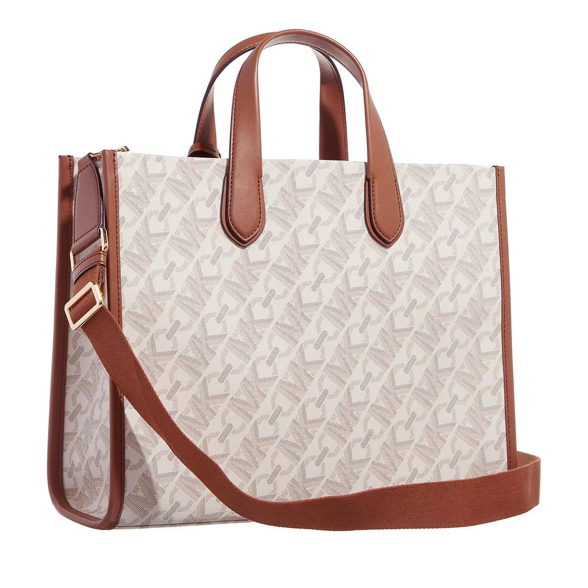 Michael Kors Totes Gigi Large Grab Tote in beige