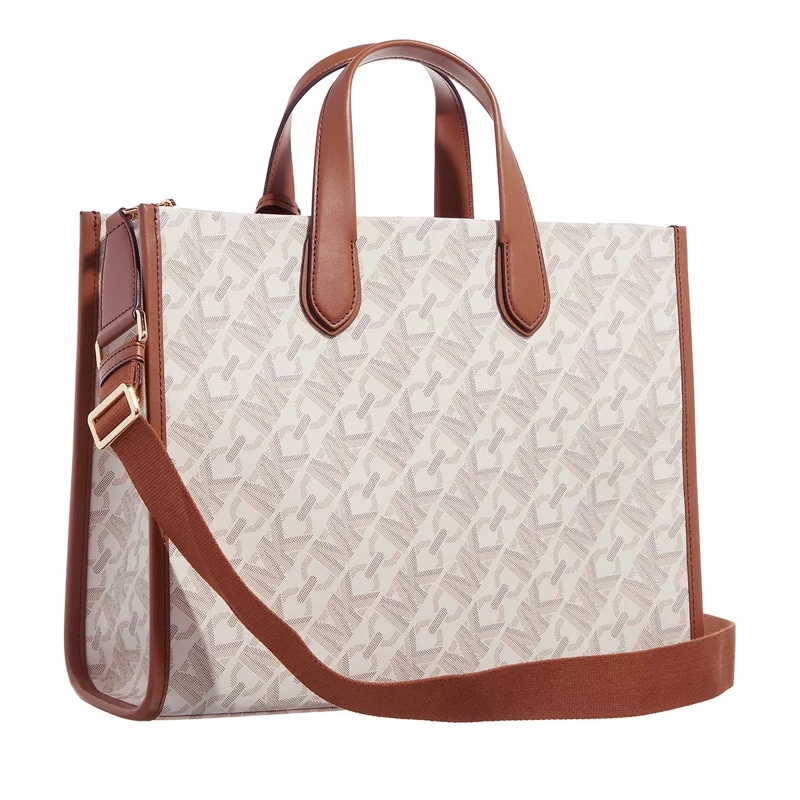 MICHAEL Michael Kors Tote Gigi Large Grab Tote Vanilla Luggage(Image 3)