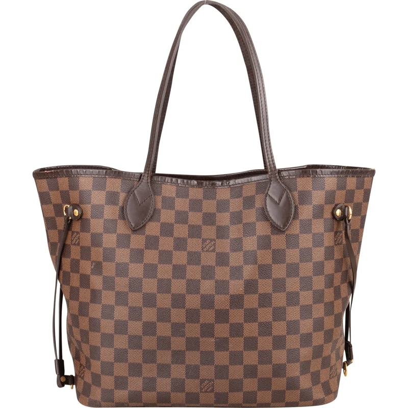Louis Vuitton Tote Louis Vuitton Damier Ebene Monogram Neverfull MM S braun