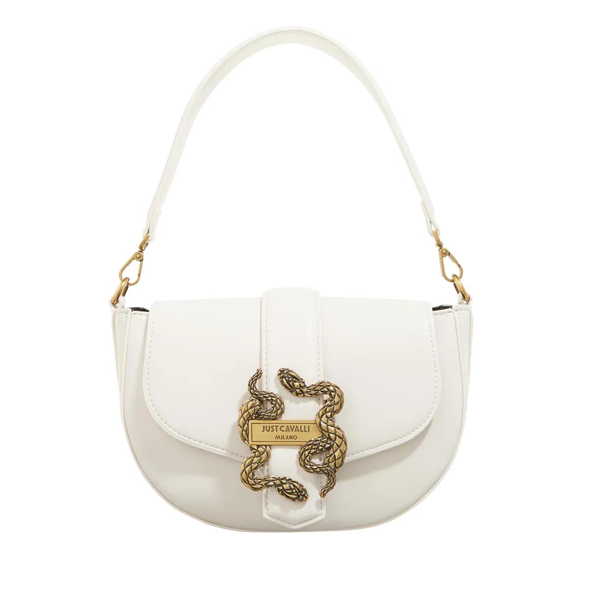 Just Cavalli Hobo Bag - Shoulder Bag - Gr. unisize - in Creme - für Damen