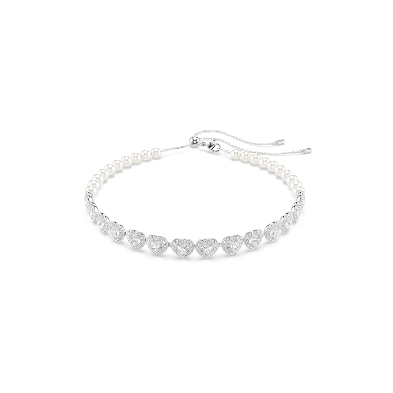 Swarovski Medium Halsketting Ariana Grande Kette Silber