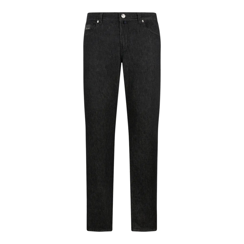 BILLIONAIRE Jeans mit geradem Bein Super Straight Cut Jeans schwarz