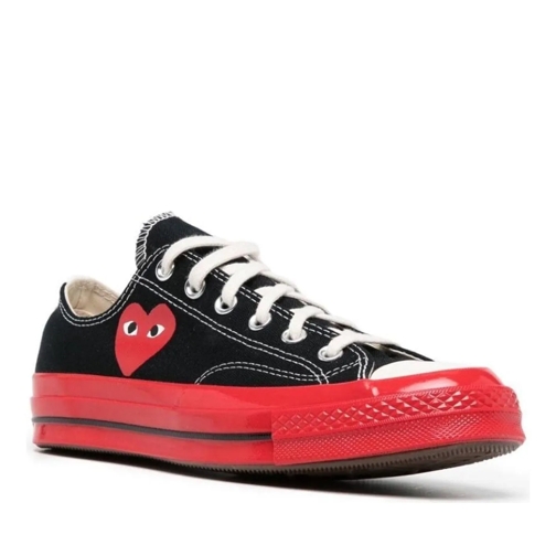 Comme des Garcons Low-Top Sneaker Comme Des Gar�ons Play X Converse Chuck 70 Sneaker schwarz