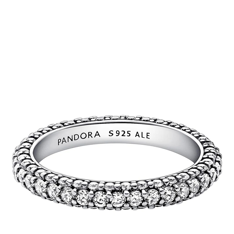 Pandora Bague d'éternité Pandora Timeless Pavé Single-row  Clear(Image 4)