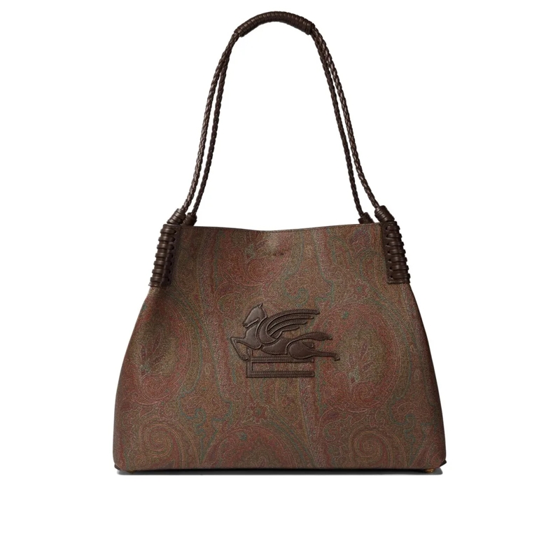 Etro Draagtas "Libra" Tote Bag Brown