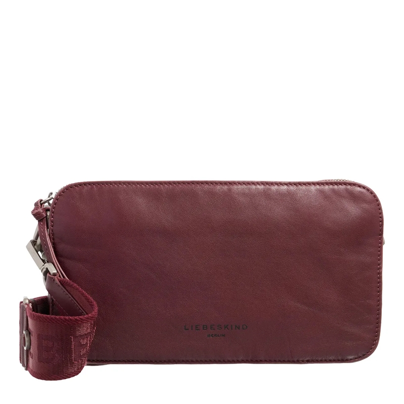 Liebeskind Berlin Crossbody Bag Carry Over Clarice Sheep Natural Pomegranate