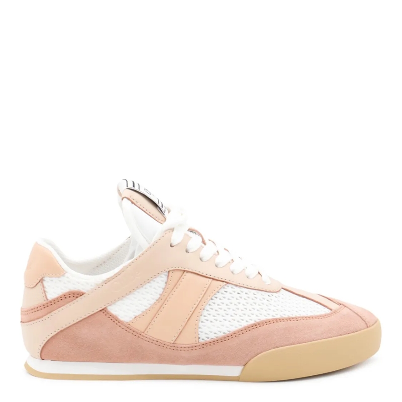 Chloé Sneaker basse Round Toe Lace-up Sneakers Pink