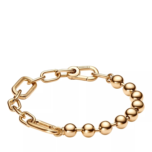 Pandora ME Metal Bead & Link Chain Bracelet No Color Armband
