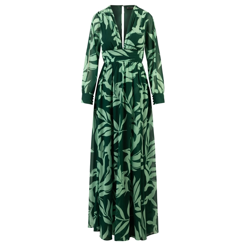 Kraimod Abendkleid Abendkleid dunkel-grün