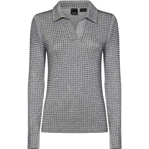 Pinko Polohemd Polos Gray grau