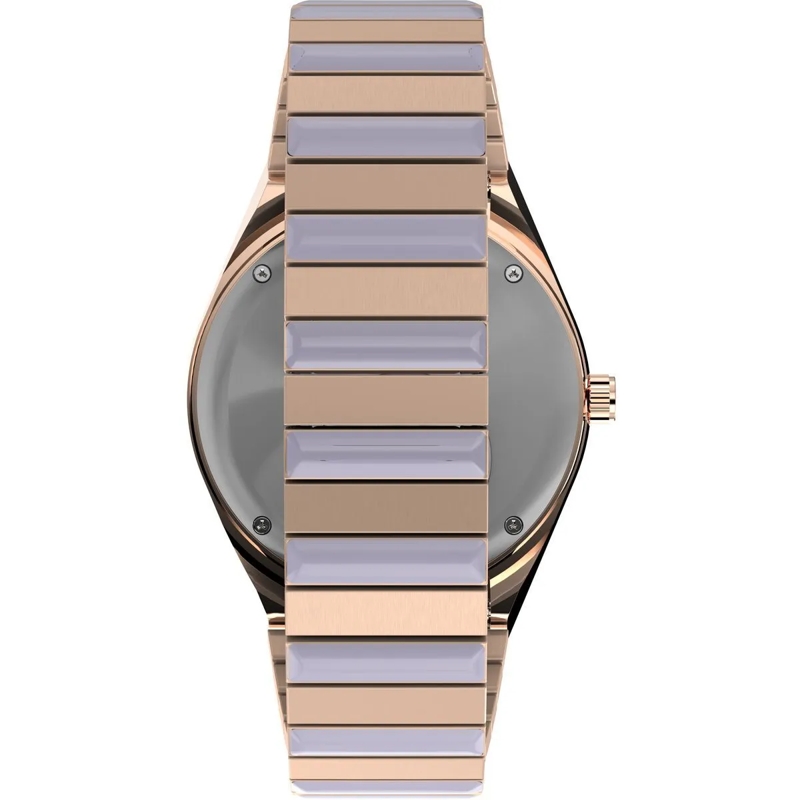 Timex Quarzuhr Quarz-Analoguhr Q Timex lila(Image 3)