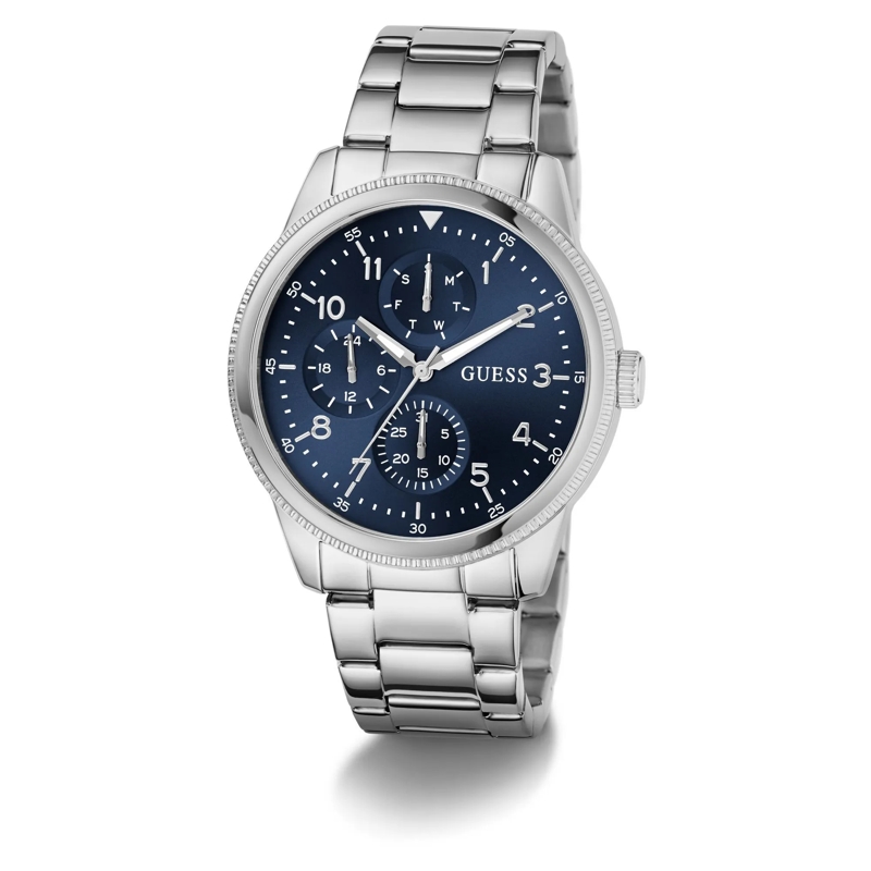 Guess Quarzuhr Quarz-Analoguhr Ian silber(Image 3)