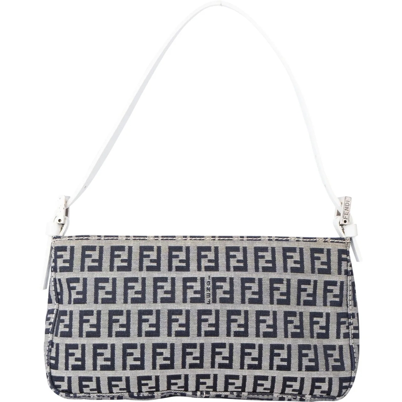 Fendi Schultertasche Fendi FF Monogram Mini Zucca Handbag mehrfarbig