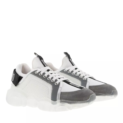 Moschino Sneakerd.Orso30 Mix  Bianco-Grigio Low-Top Sneaker