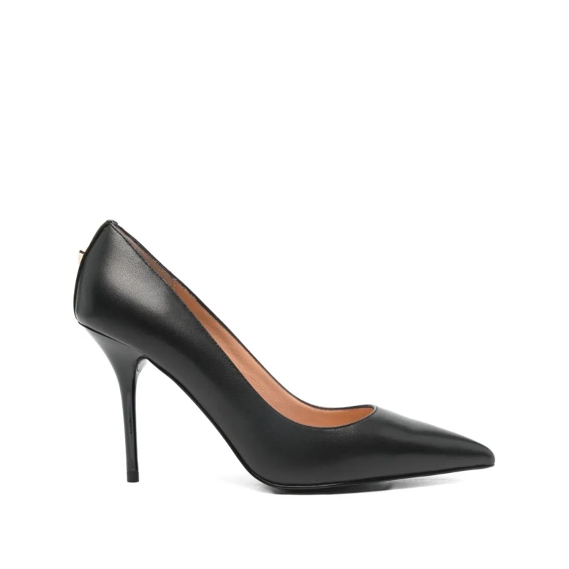 Love Moschino Escarpins Pointed Toe Pumps With Medium Stiletto Heel Black