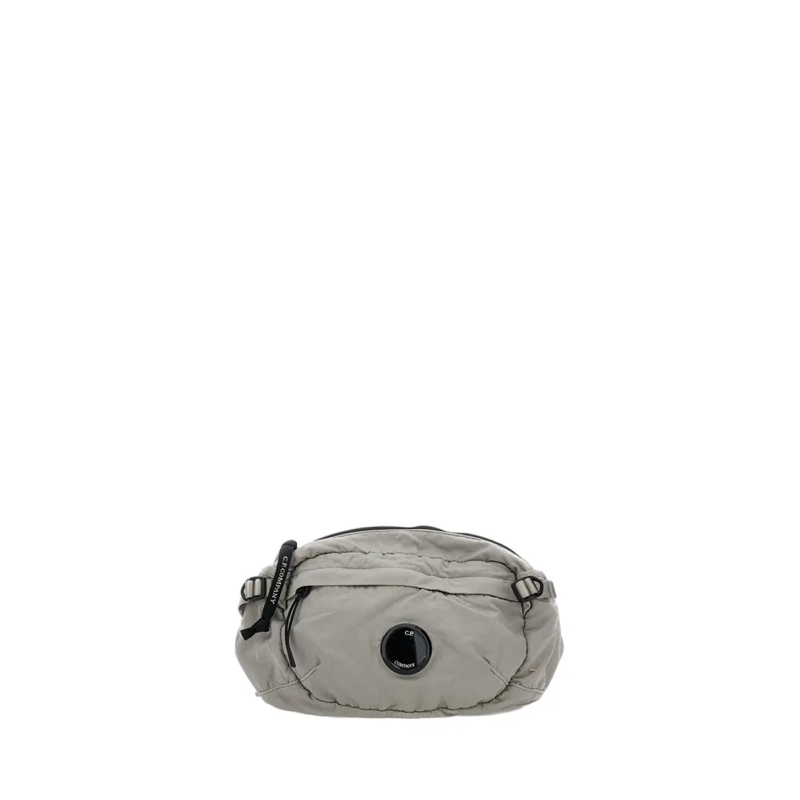 CP Company Gürteltasche Compact Grey Nylon Crossbody Pack Grey