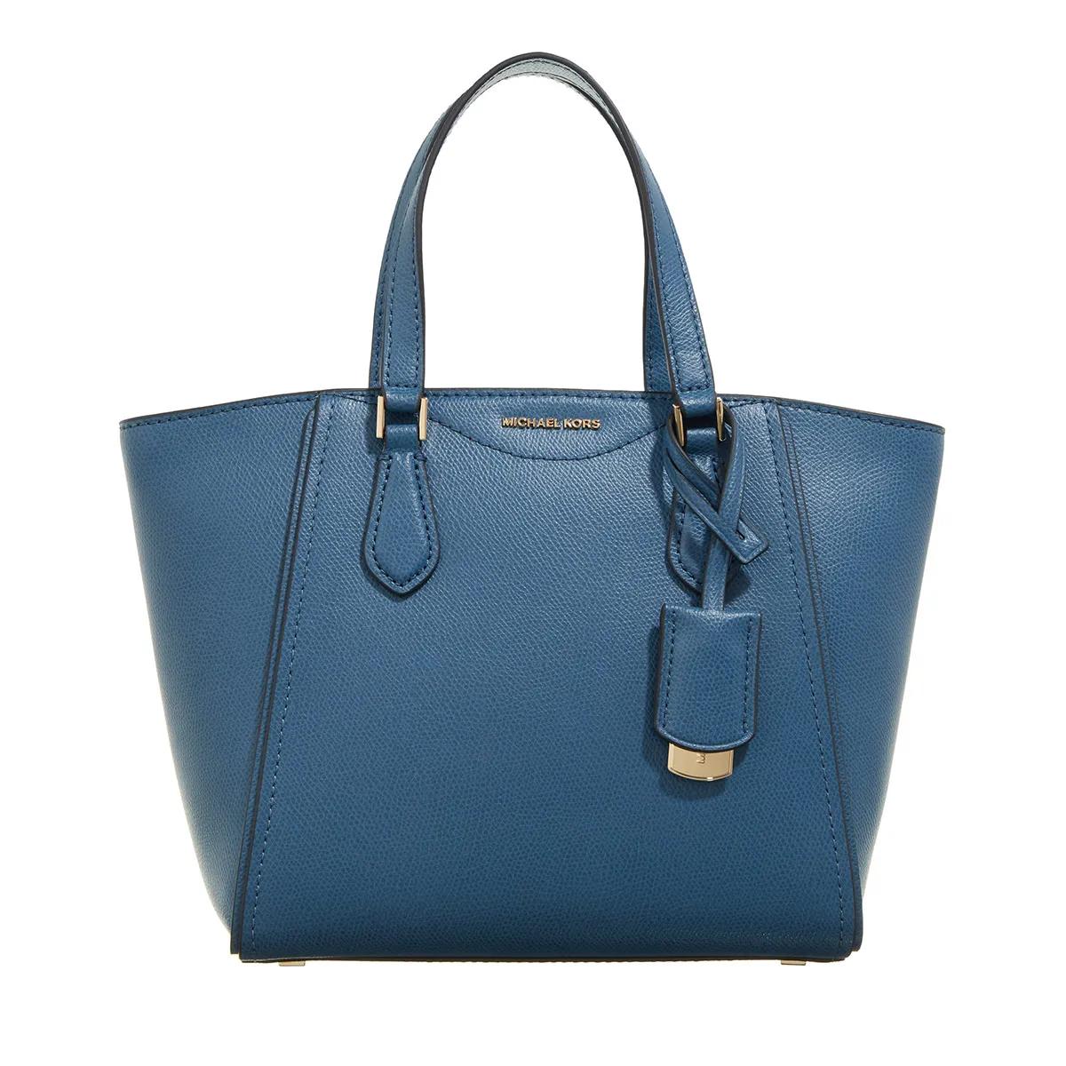 Michael Kors Crossbody Bags - Taryn Small Conv Tz Tote Crossbody - Gr. unisize - in Blau - für Damen