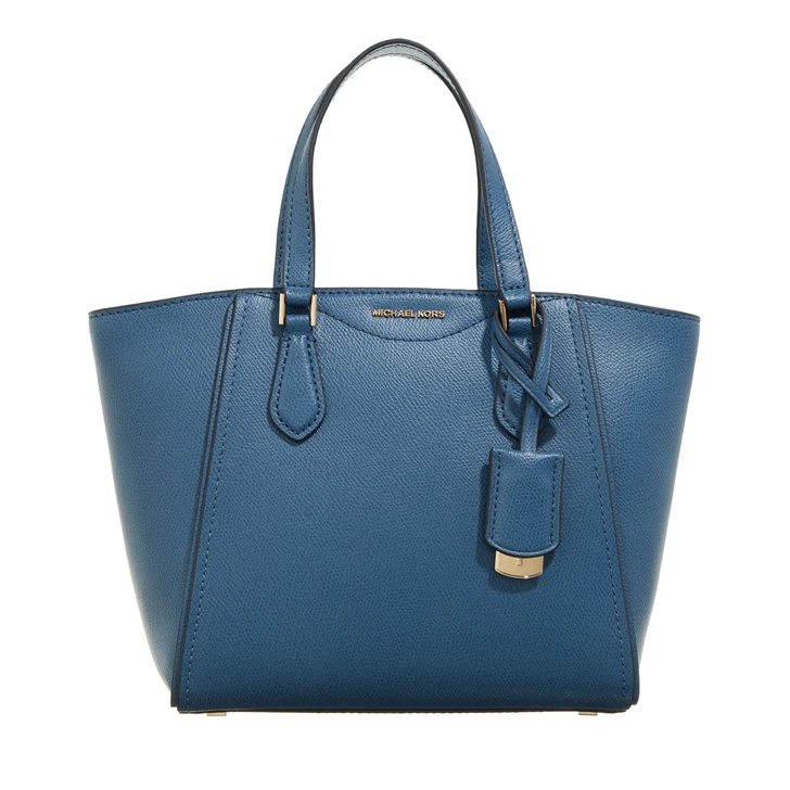 Michael kors small blue bag best sale