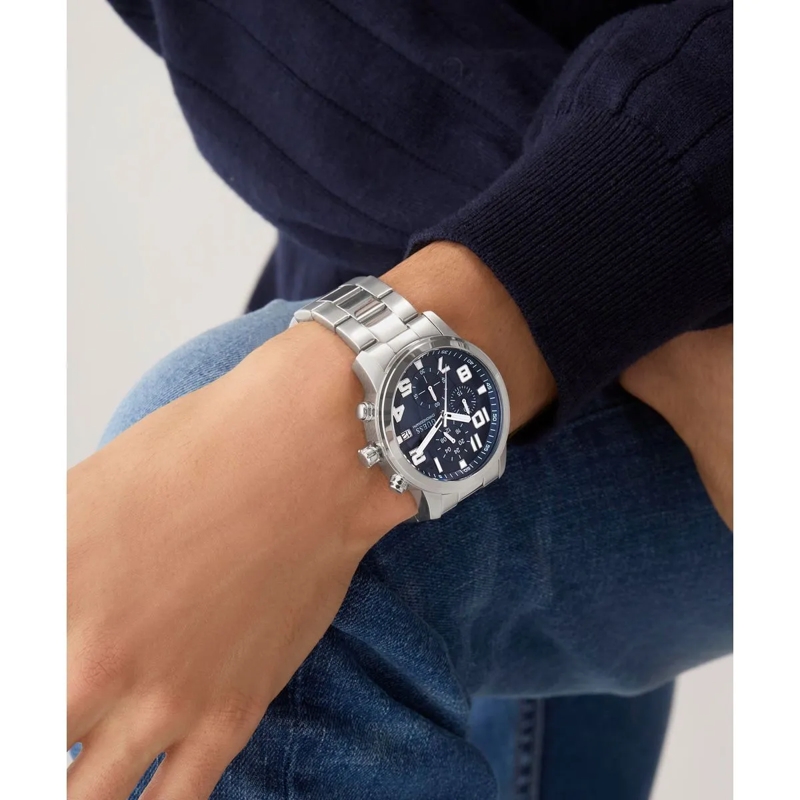 Guess Chronograph Quarz-Chronographenuhr Atticus silber(Image 6)