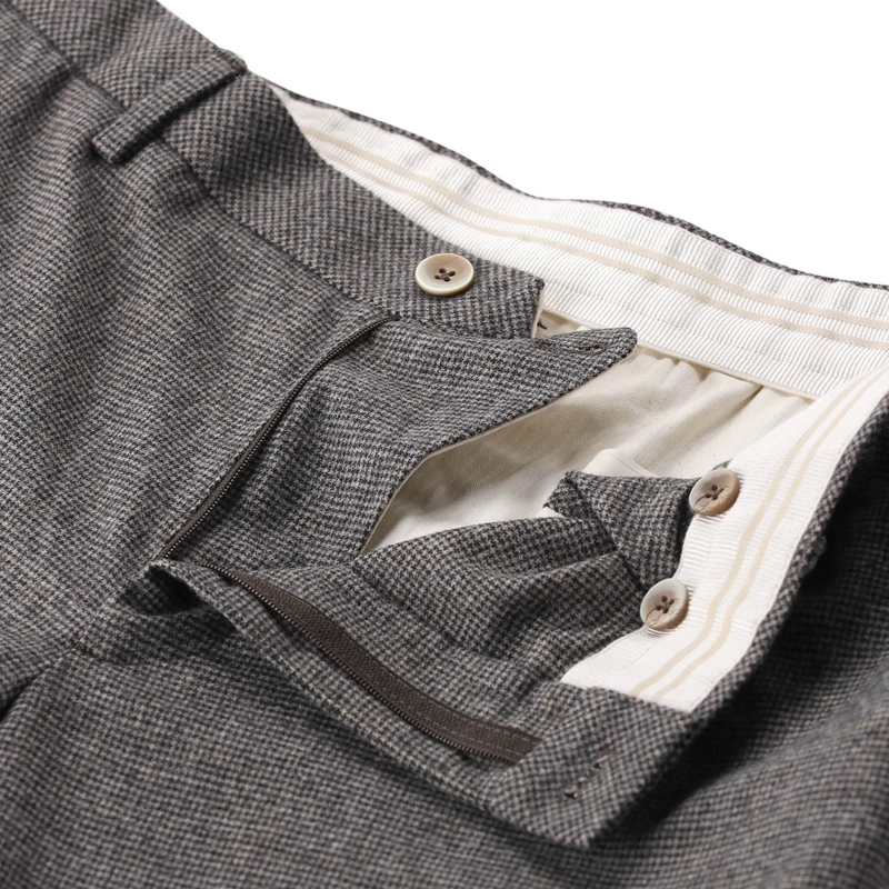 GTA Pantalon en tissu Hose Davide aus Woll-Mix grau(Image 5)