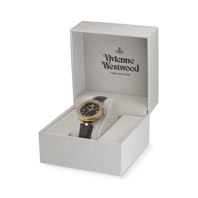 Vivienne Westwood Automatikuhr Quarzuhr Whitehall schwarz(Image 6)