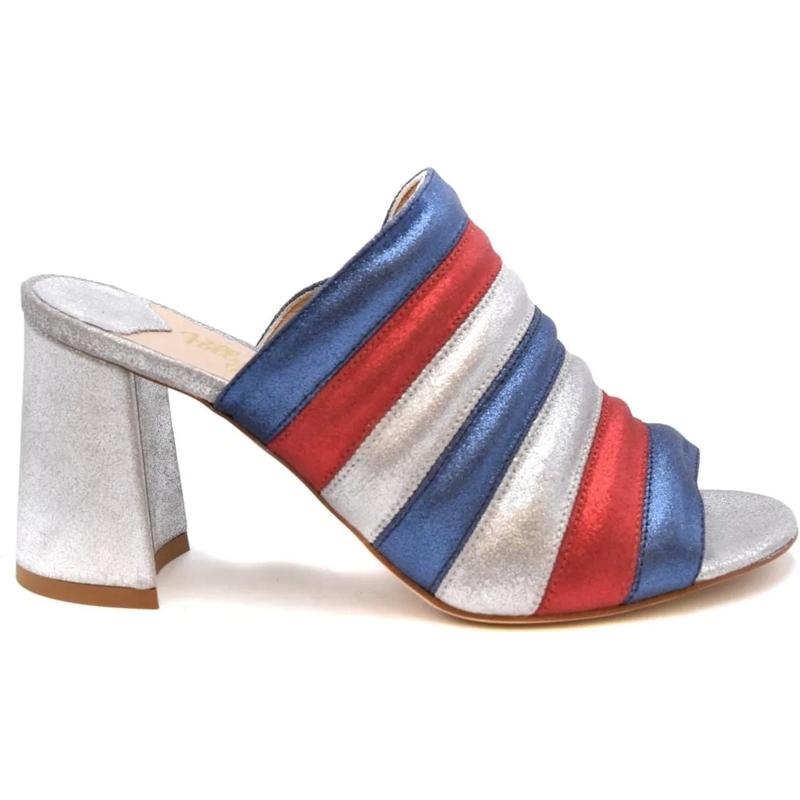 POLLY PLUME Sandales Sandals Silver silber