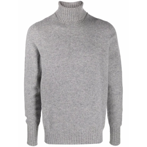 Drumohr Pull Crew Neck Sweater Grey