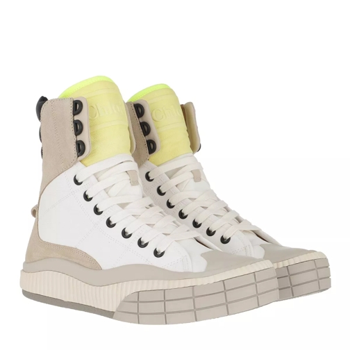 Chloé Clint High Top Sneakers Soft White plateausneaker