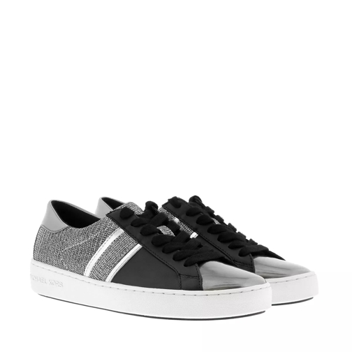 MICHAEL Michael Kors Keaton Stripe Sneaker Black/Silver Low-Top Sneaker