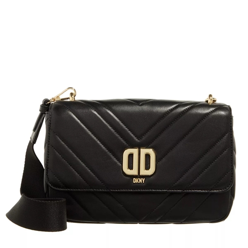DKNY Delphine Black/Gold Crossbody Bag