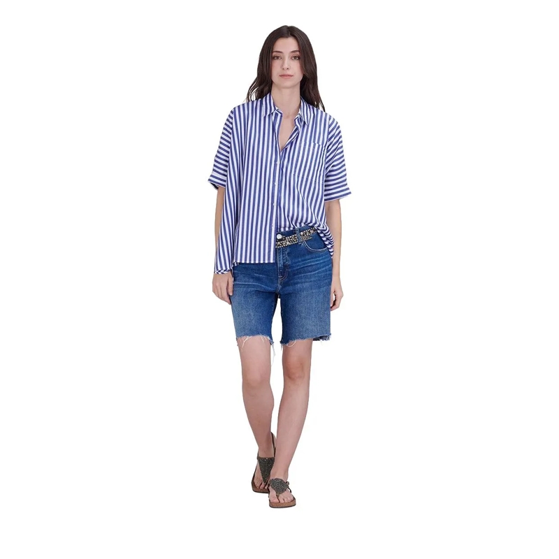True Religion Shorts LEAH SHORT blau(Image 5)