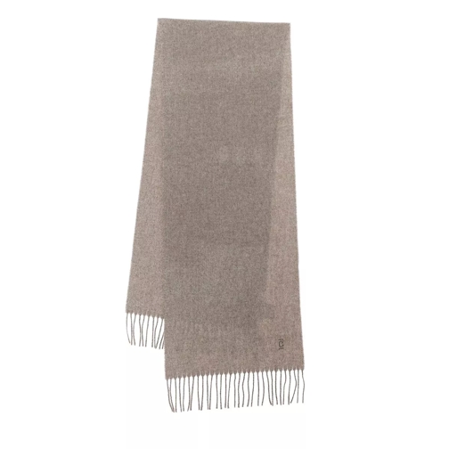 Closed Scarf Tawny Brown Wollen Sjaal