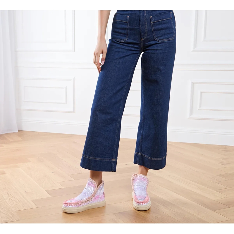 Mou High-Top-Sneaker BOLSSNEAK. ALL SEQUINS AOP Pailette(Image 2)