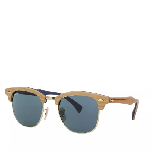 Ray-Ban Clubmaster Holz RB 0RB3016M 51 1180R5 Lunettes de soleil