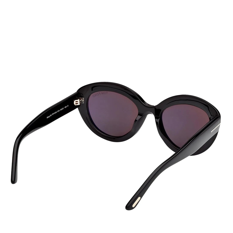 Tom Ford Zonnebril STACY-02 Shiny Black(Image 8)