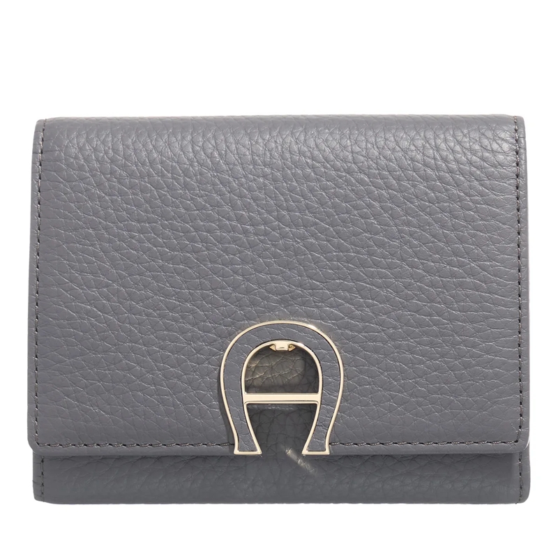 AIGNER Tri-Fold-Portemonnaie Fash Night Grey