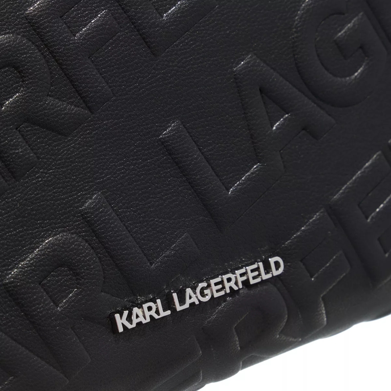 Karl Lagerfeld Portefeuille à fermeture Éclair K/Essential Cont Zip Wallet Black(Image 4)