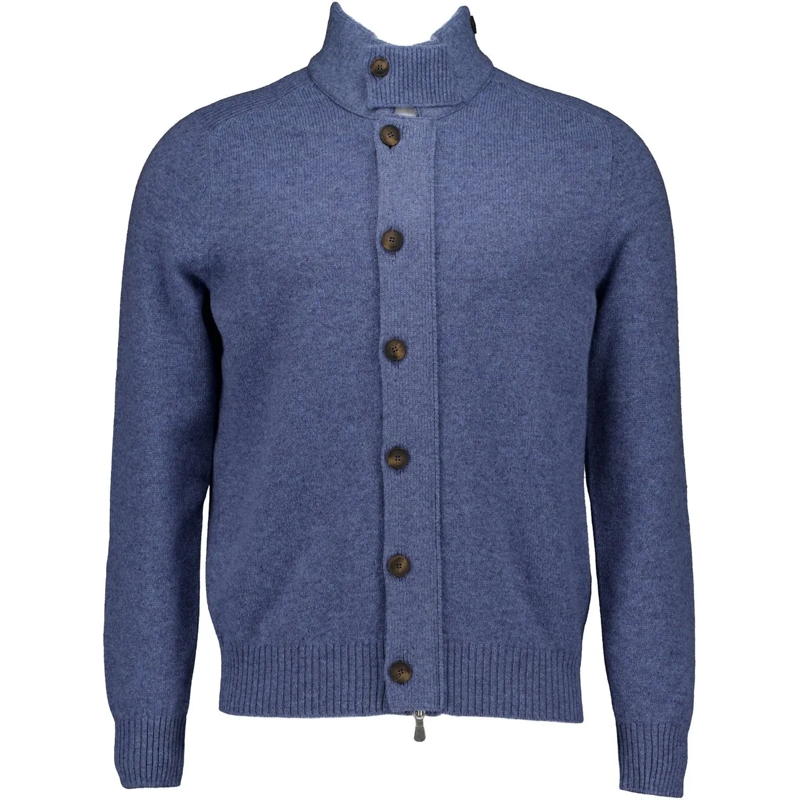 Gran Sasso Gilet Gran Sasso  Vesten Lichtblauw 23170/25025 blau