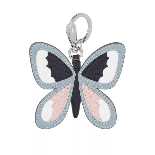 JOOP! Kleja Keyhold Derby Butterfly Leather Light Blue Sleutelhanger