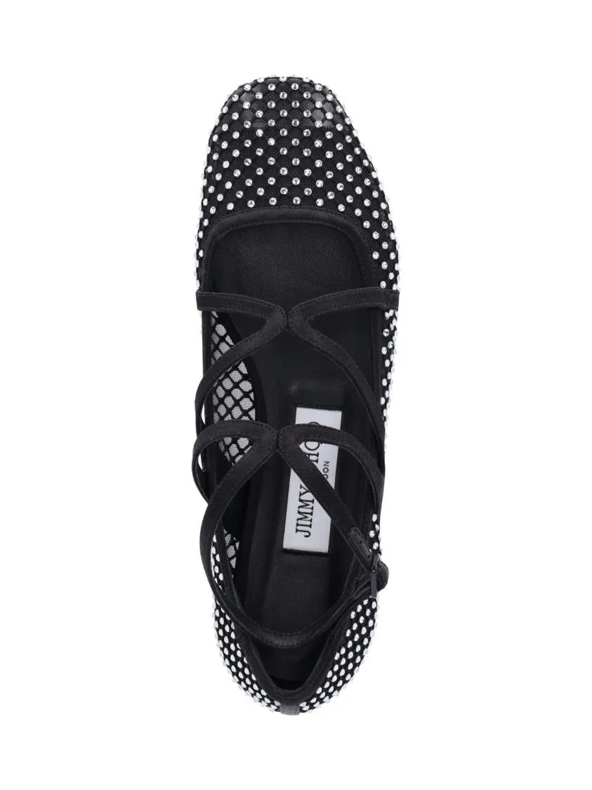 Thumbnail - "Astoria" Ballerinas With Strass – Black - Gr. 37 (EU) - in Schwarz