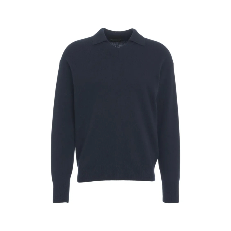 Roberto Collina Trui Merino Wool And Cashmere Sweater Black