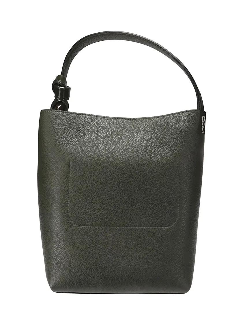 J.W.Anderson Bucket bags Shoulder Bag With Magnetic Closure in groen