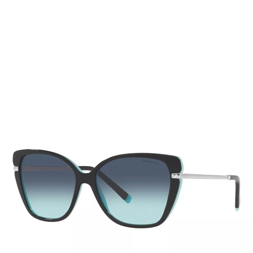 Tiffany & Co. Sunglasses 0TF4190 Black On Tiffany Blue Sonnenbrille