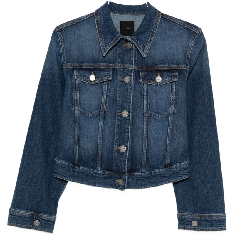 Pinko Veste en jean Coats Blu blau