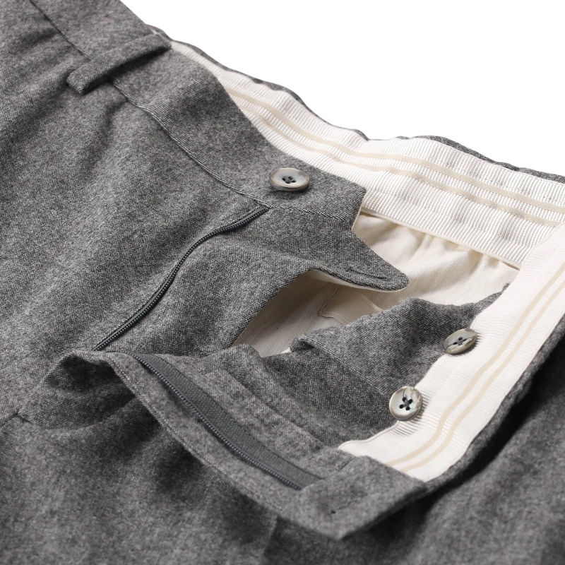 GTA Pantalon en tissu Hose Davide aus Woll-Mix grau(Image 8)