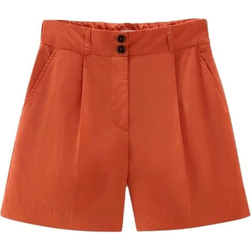 Woolrich Kurze Hosen Korte broek Koi orange