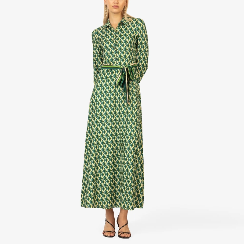 Kraimod Maxikleid Kleid grün (Image 2)